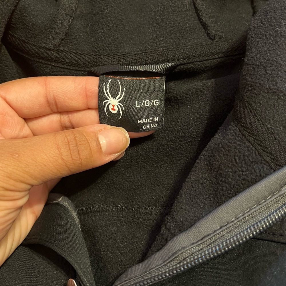 Spyder Black Full-Zip Jacket - image 5